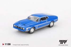 FORD MUSTANG MACH 1 GRABBER BLUE