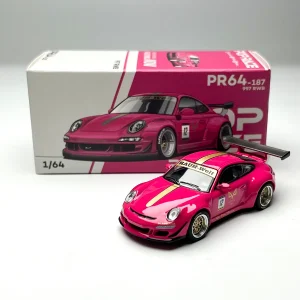 997 rwb pink porsche – racing edition